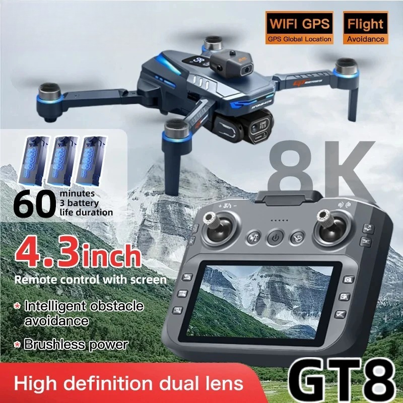 Original GT8 Drone 8K Professi - огляд і ціна Drone Photogrammetry