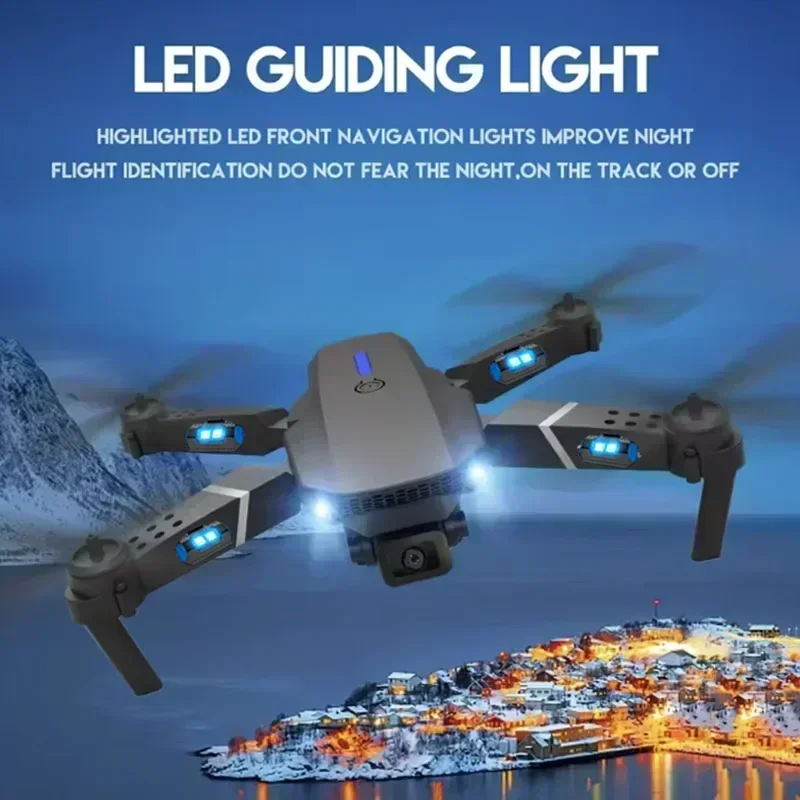 E88 Pro WIFI FPV Drone Wide An - огляд і ціна Drone Lidar