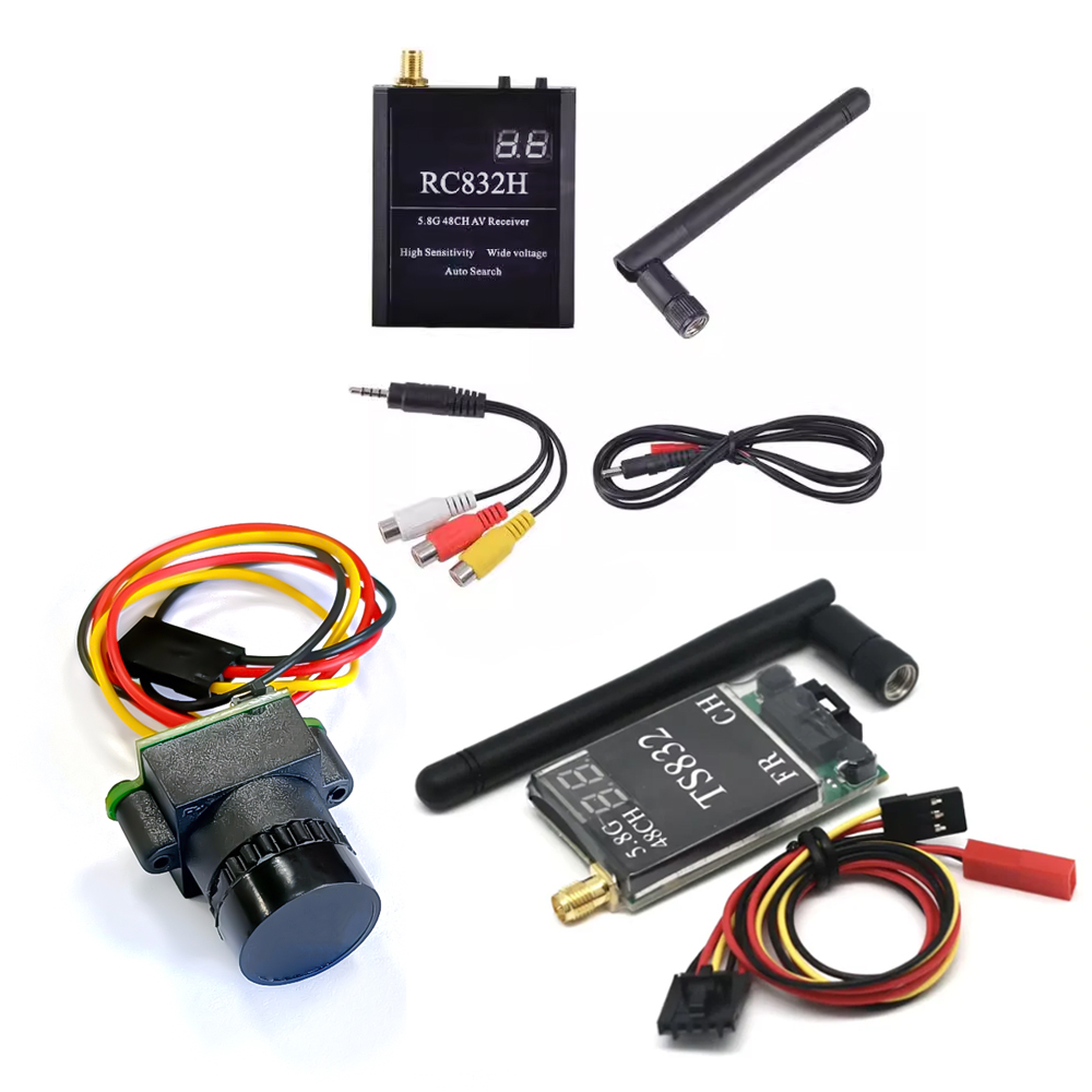 TS832 Receiver +RC832 +1000TVL - огляд і ціна Drone Lidar